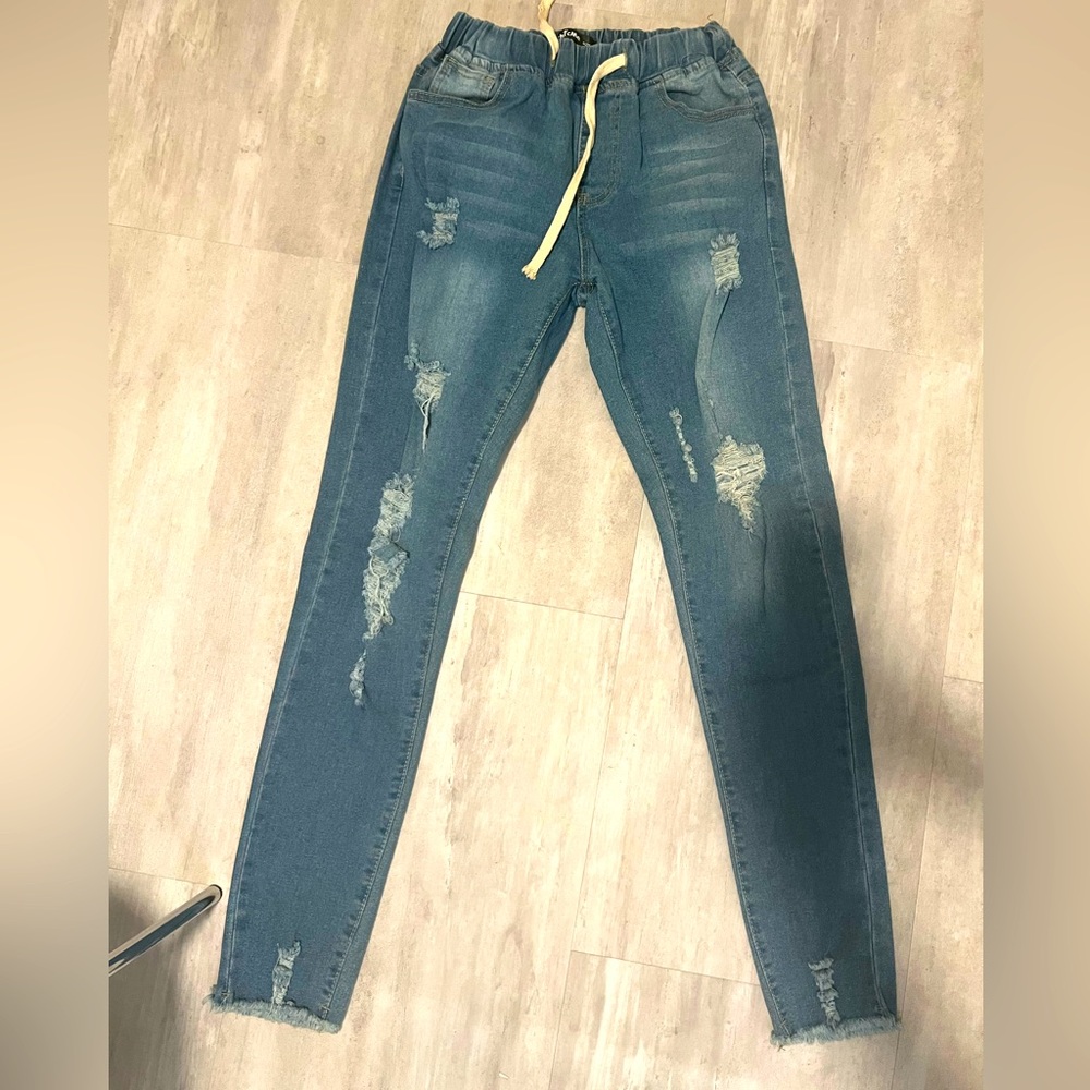 Joggers with waist band